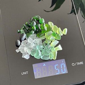 Forest Sea Glass scale