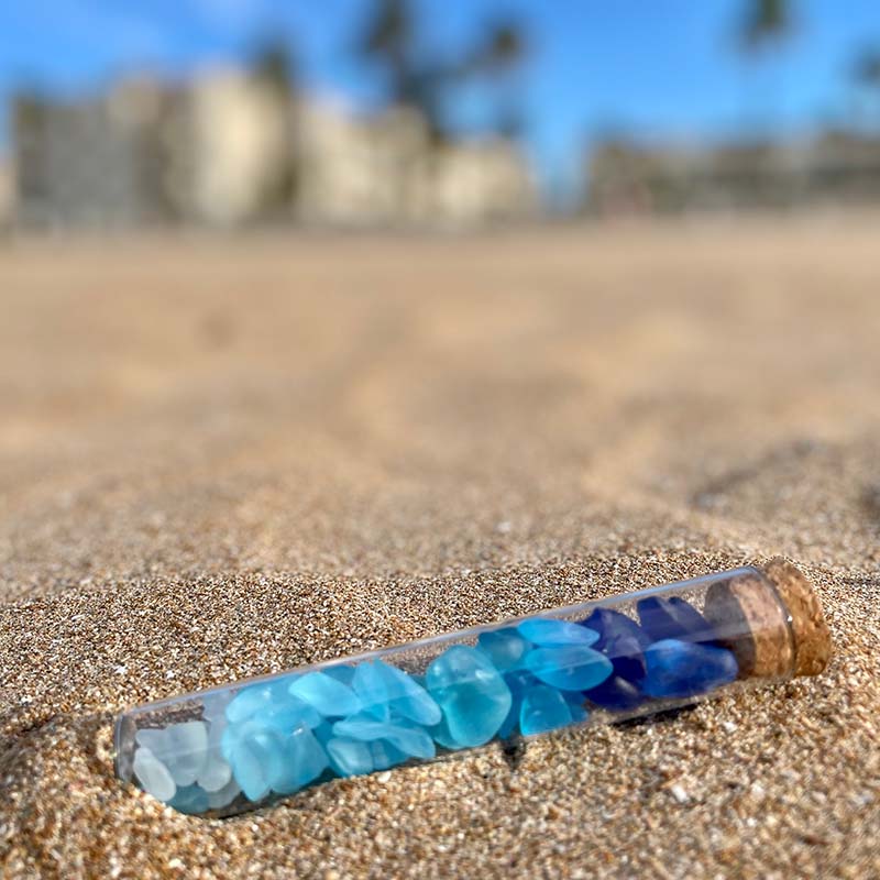 Beach Glass - Sky Blue