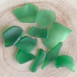 Sea on sale glass green