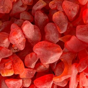 ruby red sea glass bulk