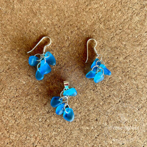 lsg-blue-seaglass-silver-set-pendant-earrings