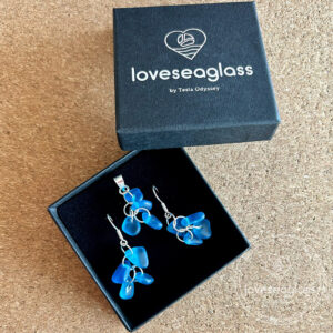 lsg-blue-seaglass-silver-set-pendant-earrings-jewelry-set