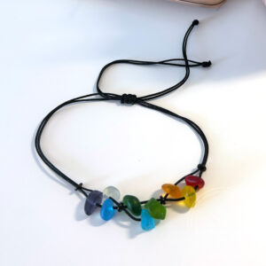 Passion Sea Glass Rainbow Bracelet Anklet